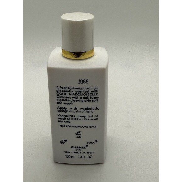 Coco Chanel Paris Mademoiselle Fresh Bath Gel 3.4 Fl Oz 100mL New Without Box - Picture 2 of 5